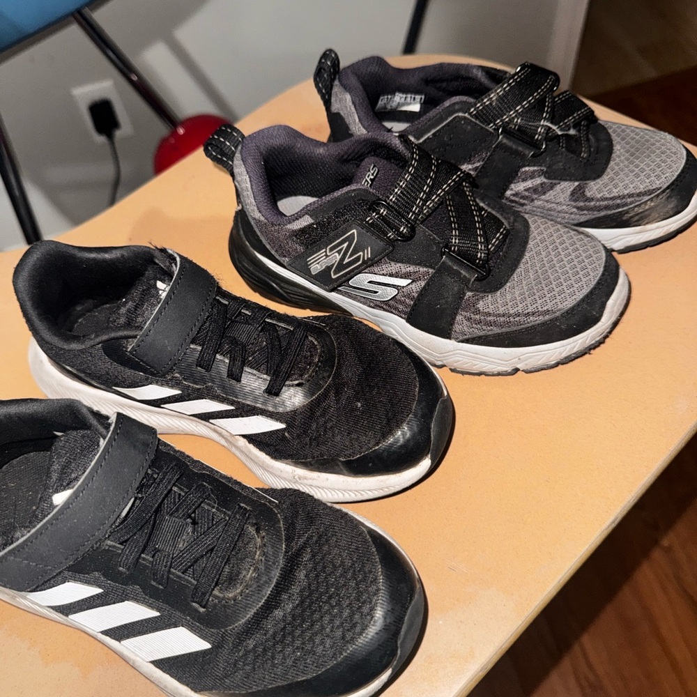 Skechers and adidas shoes size 13